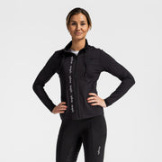 Sportliches Zip-Oberteil Signature Schwarz - Pferdekram