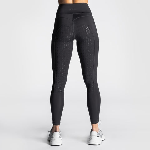 Reitleggins mit Vollbesatz Grau - Pferdekram