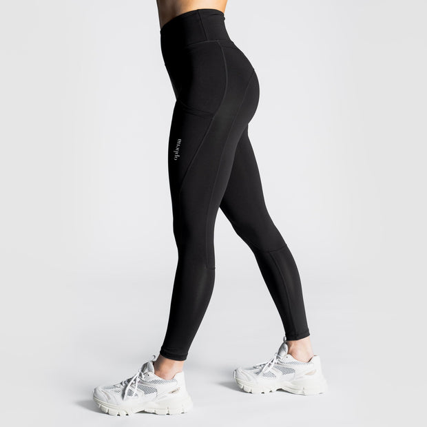 Reitleggins ohne Besatz Schwarz
