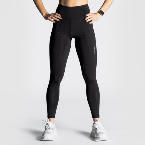 Reitleggins ohne Besatz Schwarz - Pferdekram