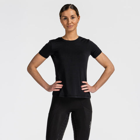 Sport T-Shirt Essential Schwarz - Pferdekram