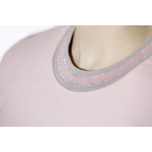 Shirt -Melody- Style - Apricot oder Aqua