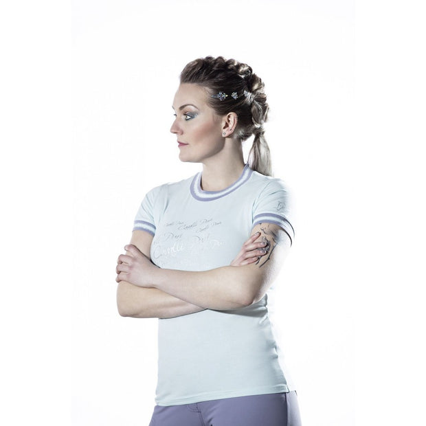 Shirt -Melody- Style - Apricot oder Aqua