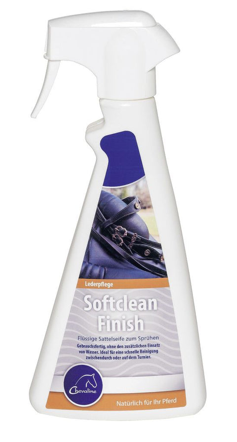 Softclean Finish - gebrauchsfertig - ideal für unterwegs - Pferdekram