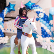 PonyCycle Einhorn - weiss, NEU: Grösse L