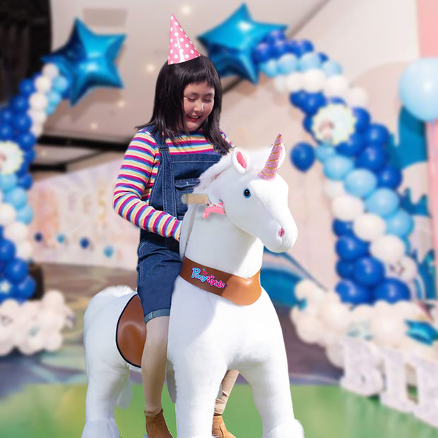 PonyCycle Einhorn - weiss, NEU: Grösse L