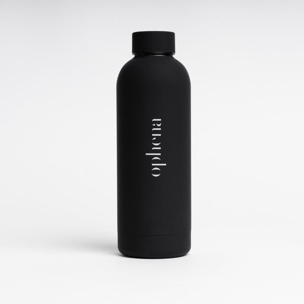 Wasserflasche 500ml Mattschwarz