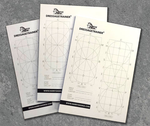 Notizblock Dressur-Programm - Pferdekram
