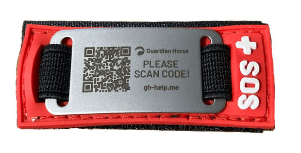 Helm Clip SOS (Guardian Horse HelpMe Badge)