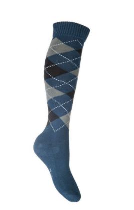 Reitsocken Lemmy , Farbe blau - Pferdekram