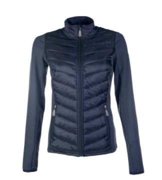 Nylonjacke Prag Style , Farbe dunkelblau / Grösse 128 - XL) - Pferdekram